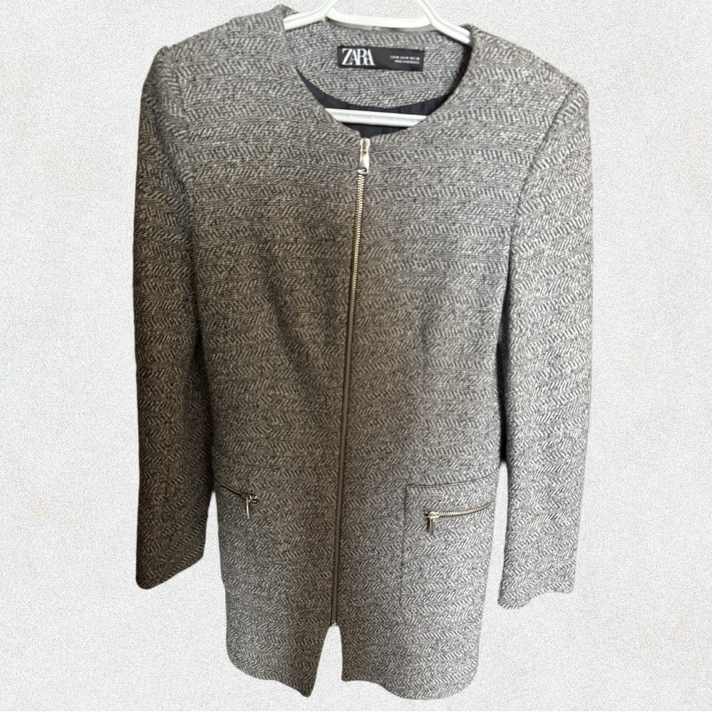 Zara Women's Gray Coat